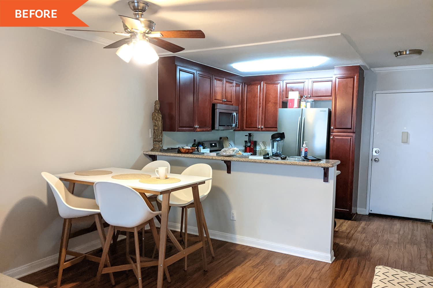 Small Apartment Kitchen Redo for 4,500 Before and After Photos